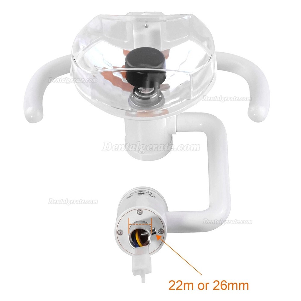 50W Dentalleuchte zur Wandmontage, Kaltlicht/Schattenfreie OP-Untersuchungsleuchte